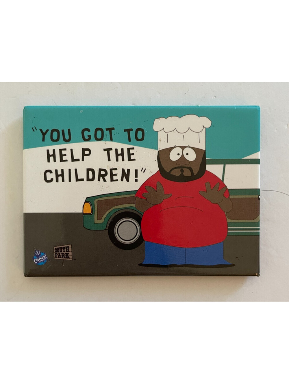 South Park You Got To Help The Children Chef Magnet